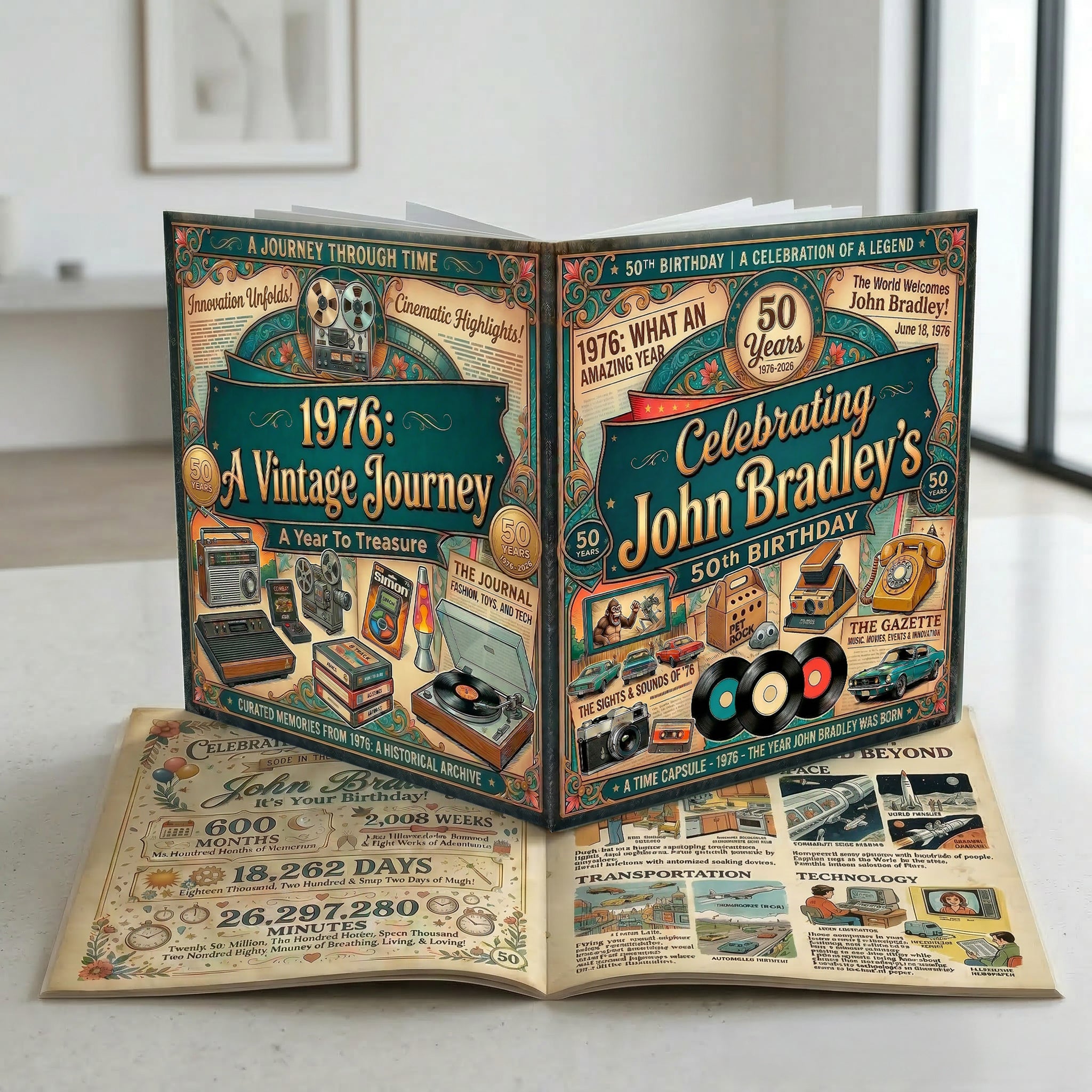 Personalized Birthday Book